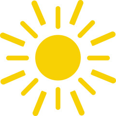 Poster - Sun Summer Icon Vector Design Illustration.eps