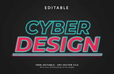 Poster - Editable text effect, on business poster or fashion design