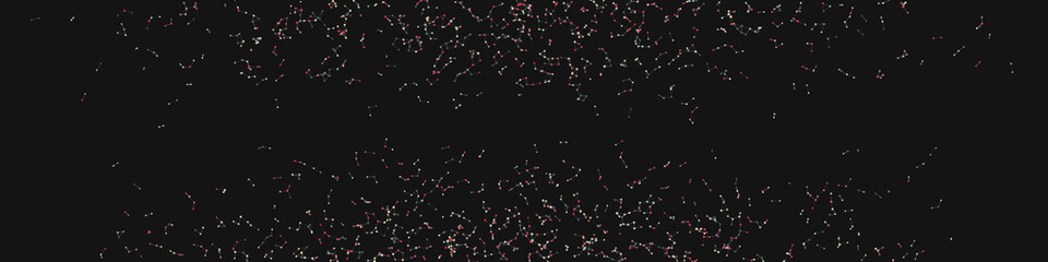 Abstract Low Polygon Mesh color Generative Art background illustration