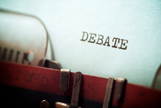 Debate concept view