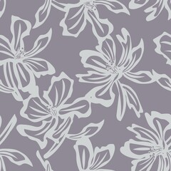  Floral Seamless Pattern Background