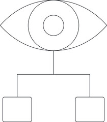 Poster - data analytics icons network and analytics