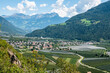 adige (etsch) river valley, South Tyrol , Italy