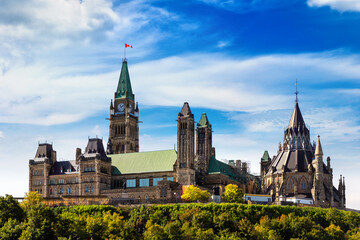 Poster - Canadian Parliament in Ottawa