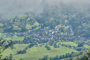 Wall Mural - Asté vue d'en haut