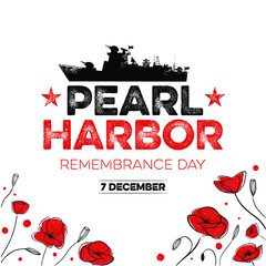 Wall Mural - Pearl Harbor Remembrance Day (7 December)