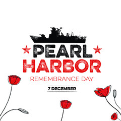 Wall Mural - Pearl Harbor Remembrance Day (7 December)