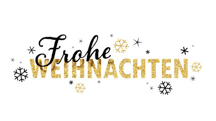 FROHE WEIHNACHTEN Grußkarte