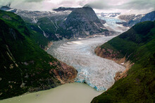 Hubbard  Glacier On Alaska