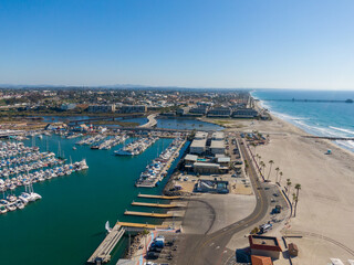 Various Oceanside California By Drone