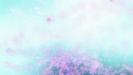 Wall Mural - abstract meteor shower in the galactic foggy space. flight of meteorite particles. close-up. a good 