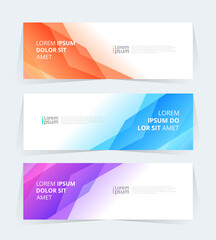 Vector abstract graphic design Banner Pattern background template.