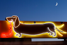 Albuquerque, New Mexico, USA. Route 66, Dog House, Hot Dog Stand.