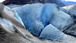Close up view of Viedma Glacier in Patagonia Chile