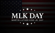 Martin Luther King Day Banner Layout Design, Vector Illustration