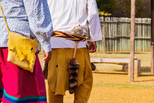 People Performance Traditional Dance In Chickasaw Cultural Center