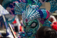 Dominican Republic Parade Demon Mask