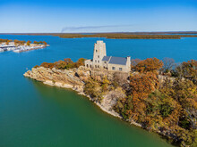 Aerial View Of The Tucker Tower Of Lake Murray State Park