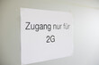 © Christian Schwier - Symbolbild Corona-Virus, Zugang nur mit 2G
