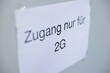 © Christian Schwier - Symbolbild Corona-Virus, Zugang nur mit 2G