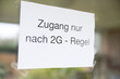 © Christian Schwier - Symbolbild Corona-Virus, Zugang nur mit 2G