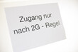 © Christian Schwier - Symbolbild Corona-Virus, Zugang nur mit 2G