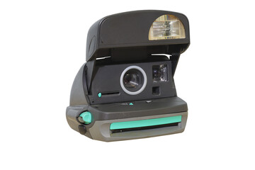 Wall Mural - vintage instant photo camera