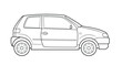 © Dariusz - A small city car, side view