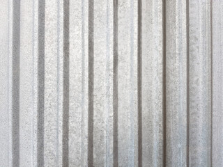 Corrugated sheet vertical metal texture background.