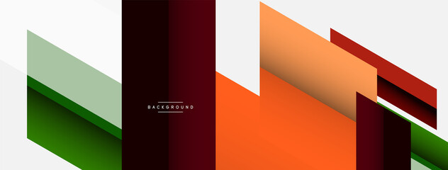 Background. Geometric diagonal square shapes and lines abstract composition. Vector illustration for wallpaper banner background or landing page