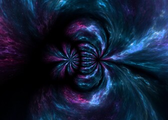Wall Mural - science fiction wallpaper. beauty of deep space. colorful graphics for background, like water waves,