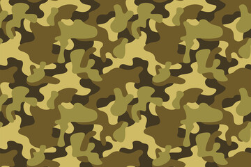 Full seamless abstract military camouflage skin pattern vector for decor and textile. Army masking design for hunting textile fabric printing and wallpaper. Design for fashion and home design.