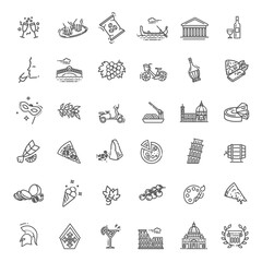 Wall Mural - Symbols of the country. isolated vector illustration.