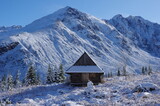 Fototapeta Fototapety z widokami - Zimowy pejzaż z Doliny Gąsienicowej w Tatrach 