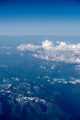 Wall Mural - View of the clouds from the plane