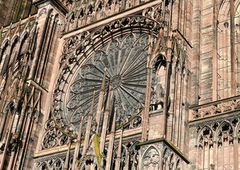 Canvas Print - cathédrale de strasbourg