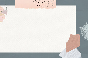 Wall Mural - bluish gray frame with beige background vector