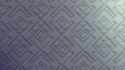 Poster - Moving geometric pattern formed by shadow, abstract background loop animation HD