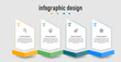 © rachiedarts - Business infographic design elements flowchart steps