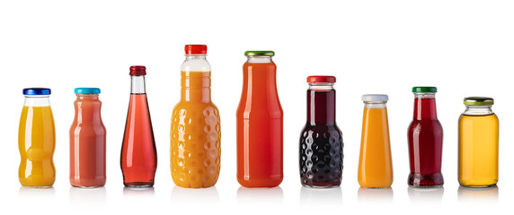 Poster - set of Juice bottle