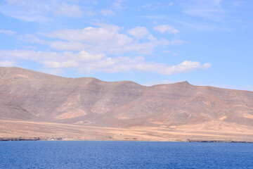 Wall Mural - Landscape in Tropical Volcanic Canary Islands Spain