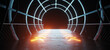 Portal futuristisch Tunnel Hintergrund