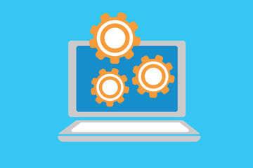 Technical support icon for website, application, printing, document, poster design, etc. vector EPS10