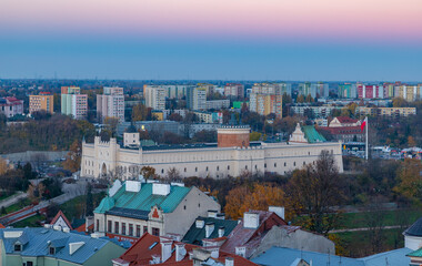 Wall Mural - Lublin Castle at Sunset