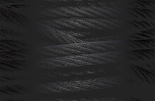 Luxury Black Metal Gradient Background With Distressed Twisted Rope, Cable Texture.