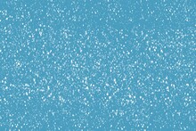Falling Snow, Blue Sky Background With Falling Snow, White Snowflakes On Blue Background, Christmas  Editing Material For Decoration, Snow Effect, Minimalistic Simple Wallpaper With Snow