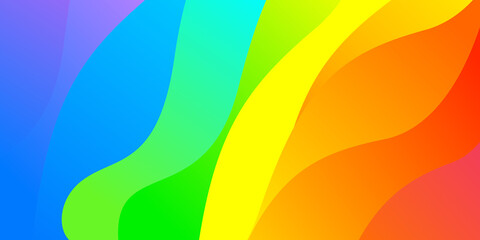 Poster - Abstract pattern background with colorful dynamic wave. Modern Vector illustration for poster, banner, brochure.
