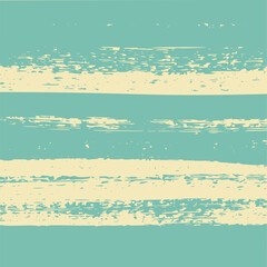 Poster - Retro background with distressed vintage grunge texture. Monochrome abstract vector illustration with simple paint brush strokes.