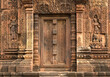 © SuperStock - Intricately carved sandstone door and walls of Banteay Srei temple in the Angkor region of Cambodia. Built in 10th cenury. Dedicated to the Hindu god Shiva.