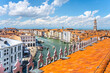 Grand Canal and rooftops of Venice